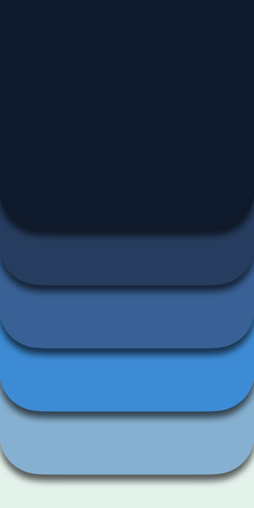 Blue Stacked Minimal Wallpaper